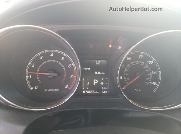 JA4APVAU6MU012094 2021 MITSUBISHI OUTLANDER Красный Вид щитка приборов