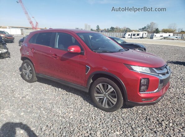 JA4APVAU6MU012094 2021 MITSUBISHI OUTLANDER Красный Передняя правая четверть
