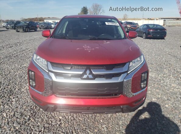 JA4APVAU6MU012094 2021 MITSUBISHI OUTLANDER Красный Вид спереди