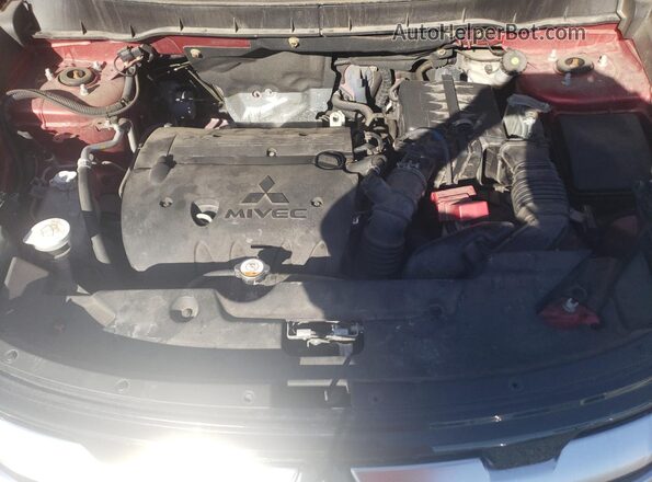 JA4APVAU6MU012094 2021 MITSUBISHI OUTLANDER Красный Вид подкапотного пространства