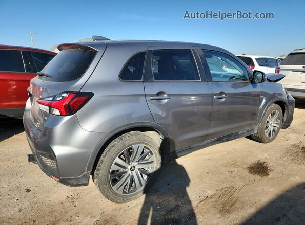JA4APVAU6MU018347 2021 MITSUBISHI OUTLANDER Серебряный Задняя правая четверть