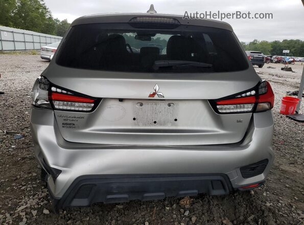 JA4APVAU6NU019239 2022 MITSUBISHI OUTLANDER Silver Вид ззаду
