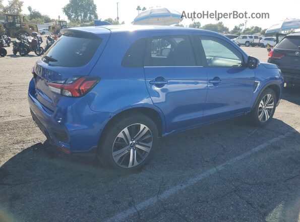 JA4APVAU8MU010217 2021 MITSUBISHI OUTLANDER Blue Trasero derecho