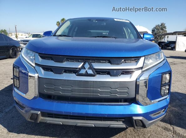 JA4APVAU8MU010217 2021 MITSUBISHI OUTLANDER Blue Vista frontal