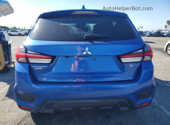 JA4APVAU8MU010217 2021 MITSUBISHI OUTLANDER Blue Vista trasera