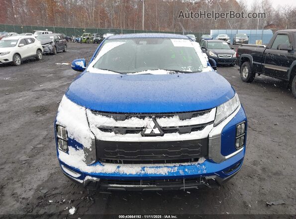 JA4AR3AU0LU010760 2020 MITSUBISHI OUTLANDER SPORT Blue ხელსაწყოთა პანელის ხედი
