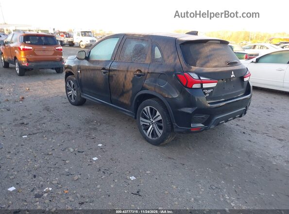 JA4AR3AU2LU006015 2020 MITSUBISHI OUTLANDER SPORT Black Trasero izquierdo