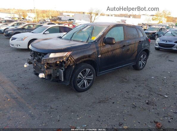 JA4AR3AU2LU006015 2020 MITSUBISHI OUTLANDER SPORT Black Vista tres cuartos delantera izquierda
