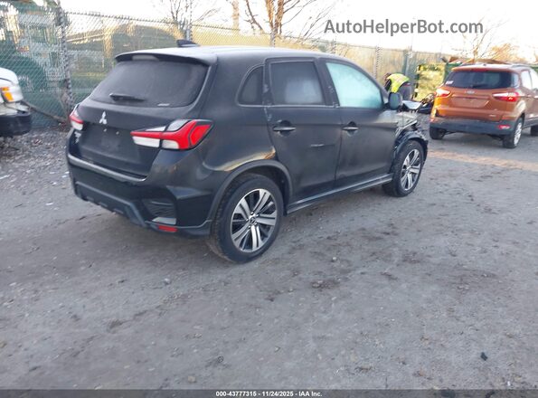 JA4AR3AU2LU006015 2020 MITSUBISHI OUTLANDER SPORT Black Trasero derecho