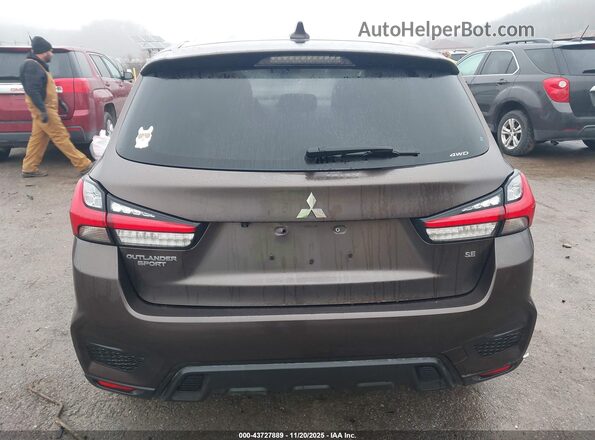JA4AR3AU7LU003370 2020 MITSUBISHI OUTLANDER SPORT Dark Brown 
