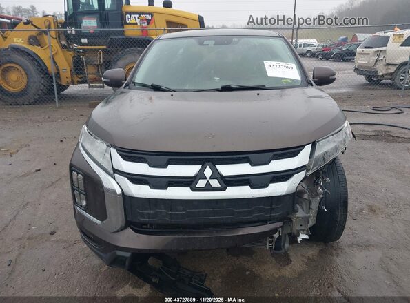 JA4AR3AU7LU003370 2020 MITSUBISHI OUTLANDER SPORT Dark Brown ხელსაწყოთა პანელის ხედი