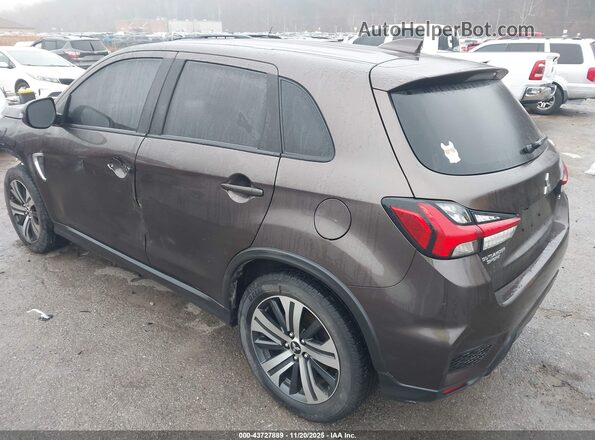 JA4AR3AU7LU003370 2020 MITSUBISHI OUTLANDER SPORT Dark Brown უკანა მარცხენა