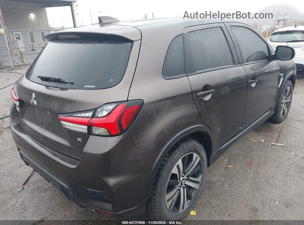 JA4AR3AU7LU003370 2020 MITSUBISHI OUTLANDER SPORT Dark Brown უკანა მარჯვენა