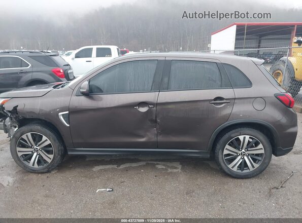 JA4AR3AU7LU003370 2020 MITSUBISHI OUTLANDER SPORT Dark Brown სალონის 360-გრადუსიანი ხედი