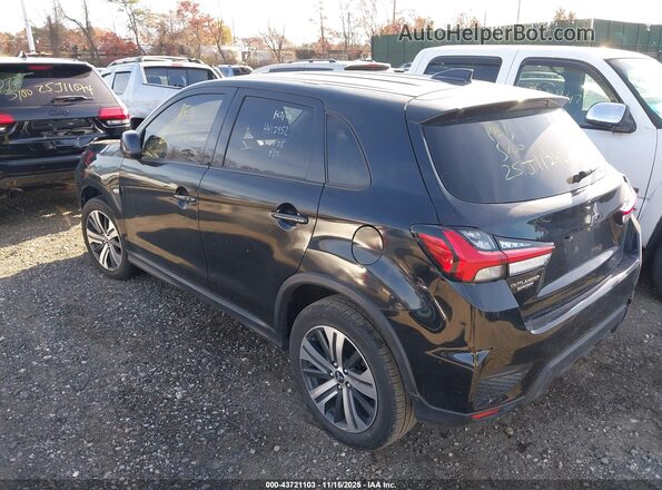 JA4ARUAU0MU021104 2021 MITSUBISHI OUTLANDER SPORT Black Trasero izquierdo