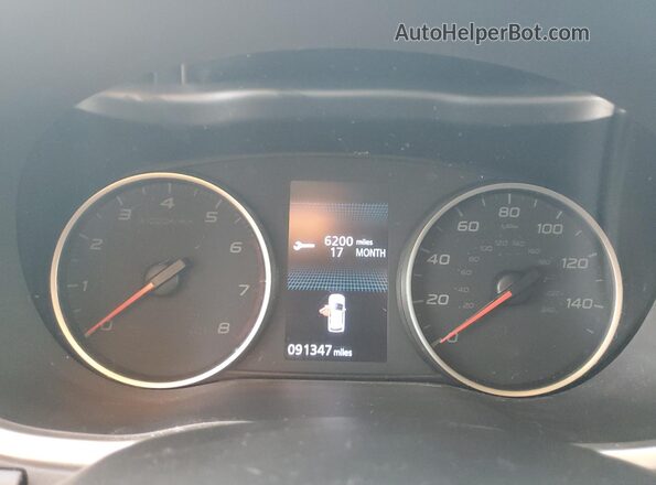 JA4AS3AA6LZ036423 2020 MITSUBISHI ECLIPSE Silver Вид щитка приладів