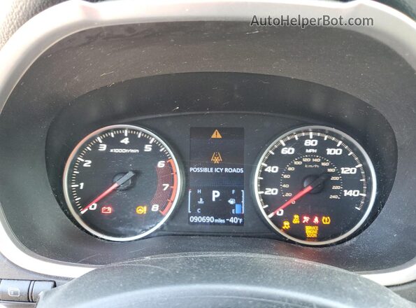 JA4AS3AA8LZ023236 2020 MITSUBISHI ECLIPSE Серебряный Вид щитка приборов