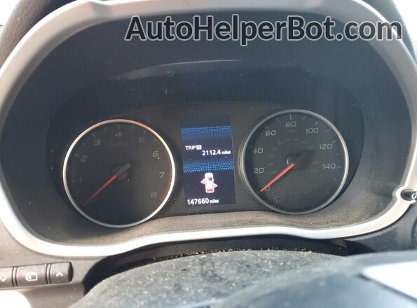 JA4AS3AA8LZ036066 2020 MITSUBISHI ECLIPSE Charcoal ხელსაწყოთა პანელის ხედი