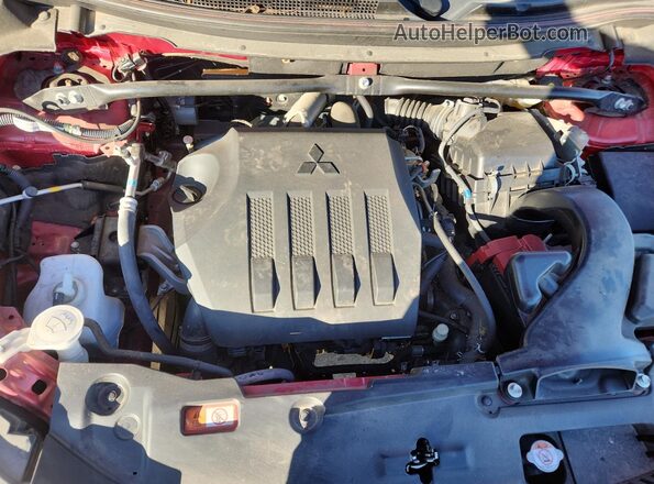 JA4AS5AA4LZ001861 2020 MITSUBISHI ECLIPSE Red Widok komory silnika