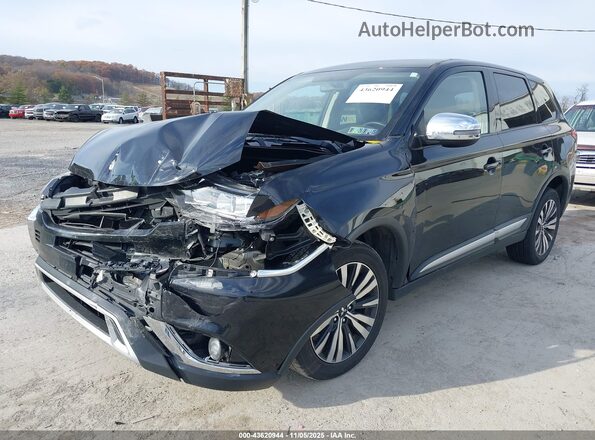 JA4AZ3A34KZ005246 2019 MITSUBISHI OUTLANDER Black Widok z przodu
