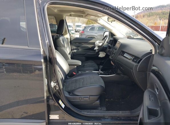 JA4AZ3A34KZ005246 2019 MITSUBISHI OUTLANDER Black Widok wnętrza z przodu