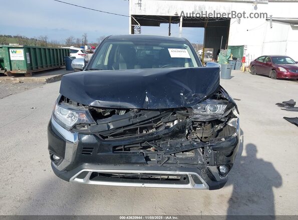 JA4AZ3A34KZ005246 2019 MITSUBISHI OUTLANDER Black Widok wnętrza z tyłu
