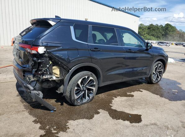 JA4J3TA83NZ014604 2022 MITSUBISHI OUTLANDER Черный Задняя правая четверть