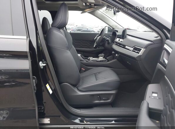 JA4J4WA84SZ037366 2025 MITSUBISHI OUTLANDER Black 