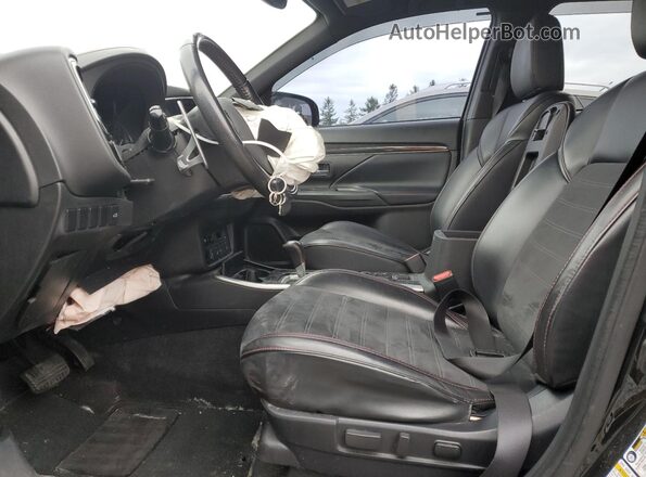 JA4JZ3AX2LZ603694 2020 MITSUBISHI OUTLANDER Black წინა სალონის ხედი
