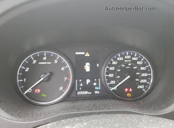 JA4JZ3AX2LZ603694 2020 MITSUBISHI OUTLANDER Black ხელსაწყოთა პანელის ხედი