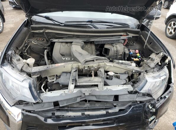 JA4JZ3AX2LZ603694 2020 MITSUBISHI OUTLANDER Black ძრავის განყოფილების ხედი