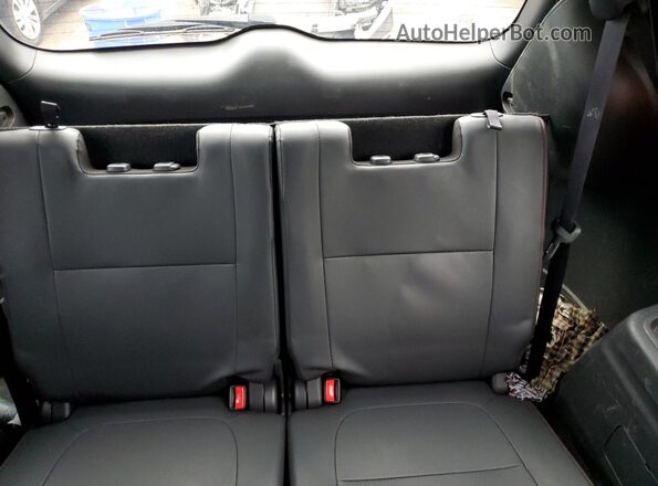 JA4JZ3AX2LZ603694 2020 MITSUBISHI OUTLANDER Black უკანა სავარძლების ხედი