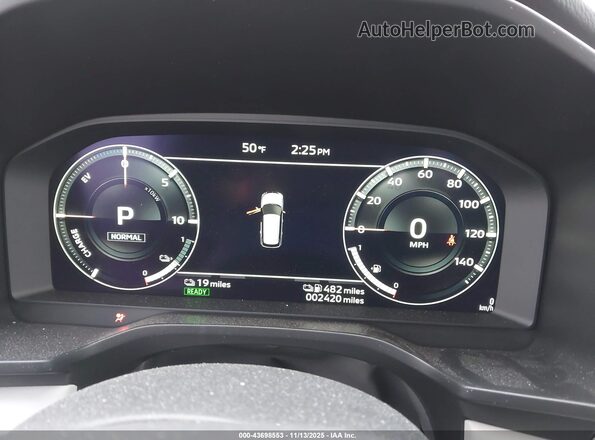 JA4T5WA90SZ006775 2025 MITSUBISHI OUTLANDER PHEV Silver 