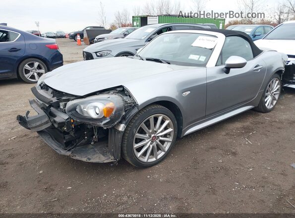 JC1NFAEK0H0105019 2017 FIAT 124 SPIDER Silver Przód lewy