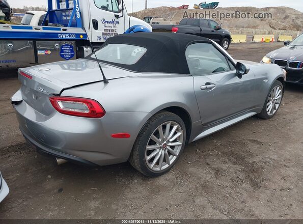 JC1NFAEK0H0105019 2017 FIAT 124 SPIDER Silver Tył prawy