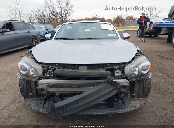 JC1NFAEK0H0105019 2017 FIAT 124 SPIDER Silver Widok zestawu wskaźników