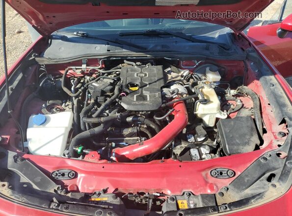 JC1NFAEK4H0103371 2017 FIAT 124 Красный Вид задней части салона