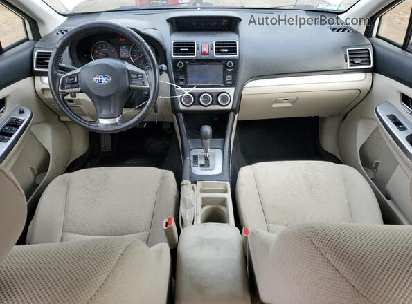JF1GJAF62GH013475 2016 SUBARU IMPREZA White Widok deski rozdzielczej