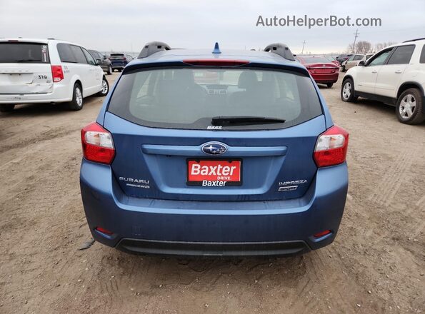 JF1GPAU6XG8327490 2016 SUBARU IMPREZA Blue Հետևի տեսք