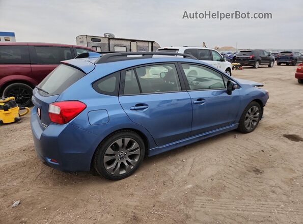 JF1GPAU6XG8327490 2016 SUBARU IMPREZA Blue Հետևի աջ