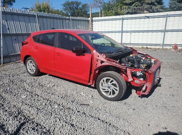 JF1GUABC0S8219020 2025 SUBARU IMPREZA Red Przód prawy