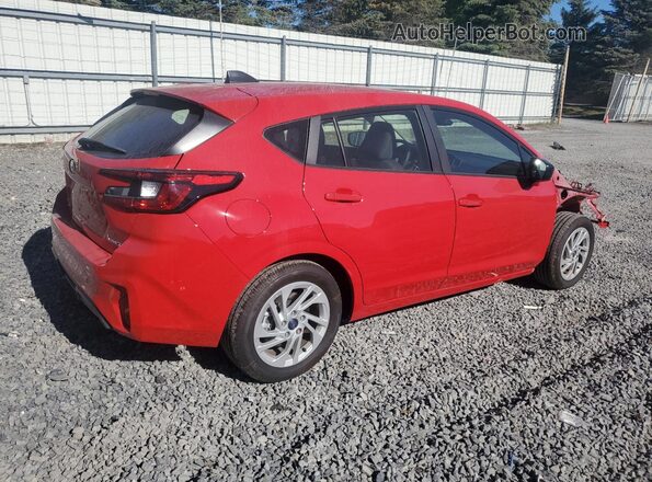 JF1GUABC0S8219020 2025 SUBARU IMPREZA Red Tył prawy