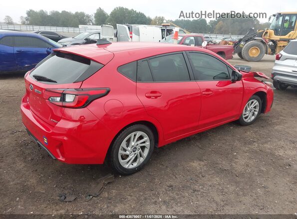 JF1GUABC1R8356316 2024 SUBARU IMPREZA Red Задня права чверть