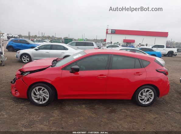 JF1GUABC1R8356316 2024 SUBARU IMPREZA Red Панорамний вид салону 360°