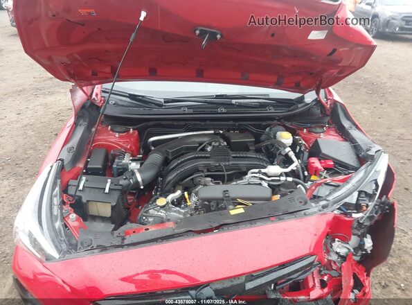 JF1GUABC1R8356316 2024 SUBARU IMPREZA Red Вид ззаду