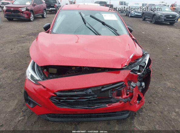 JF1GUABC1R8356316 2024 SUBARU IMPREZA Red Вид спереду