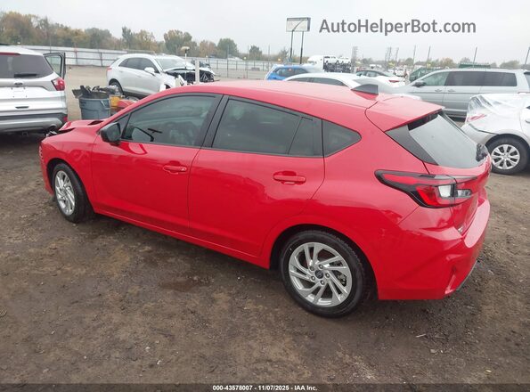 JF1GUABC1R8356316 2024 SUBARU IMPREZA Red Задня ліва чверть