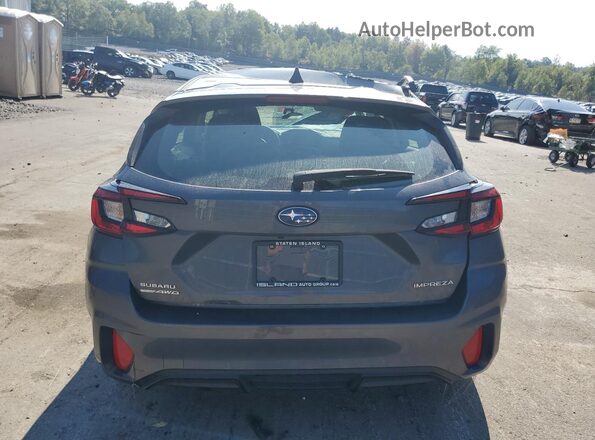 JF1GUABC1R8910812 2024 SUBARU IMPREZA Gray Rear view