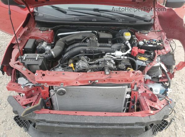 JF1GUABC4S8234233 2025 SUBARU IMPREZA Красный Вид задней части салона