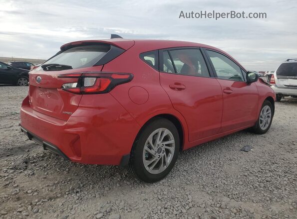 JF1GUABC4S8234233 2025 SUBARU IMPREZA Красный Задняя правая четверть